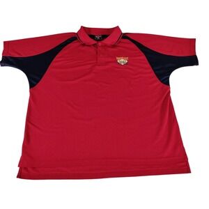 Cooperstown Dreams Park Polo Shirt Red and Blue No Sz Tag - XL?